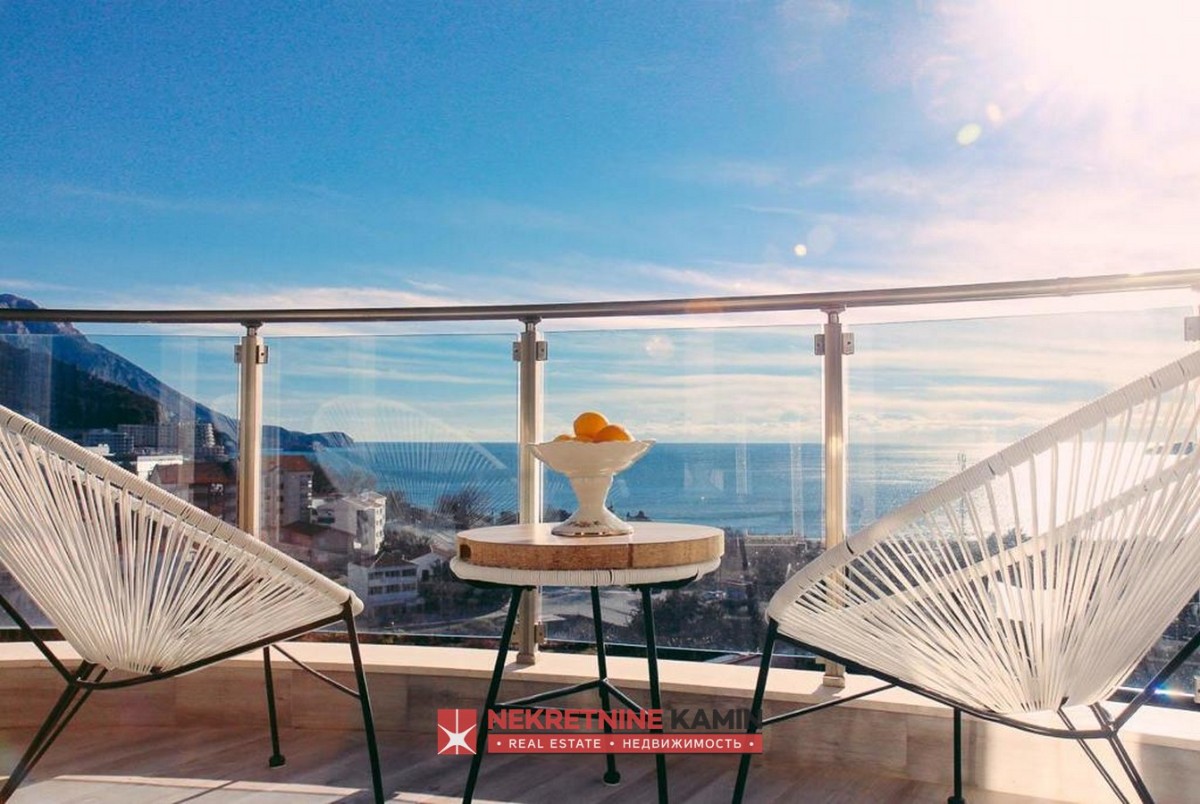 Furnished two bedroom apartment 400m from the sea, Budva, Becici